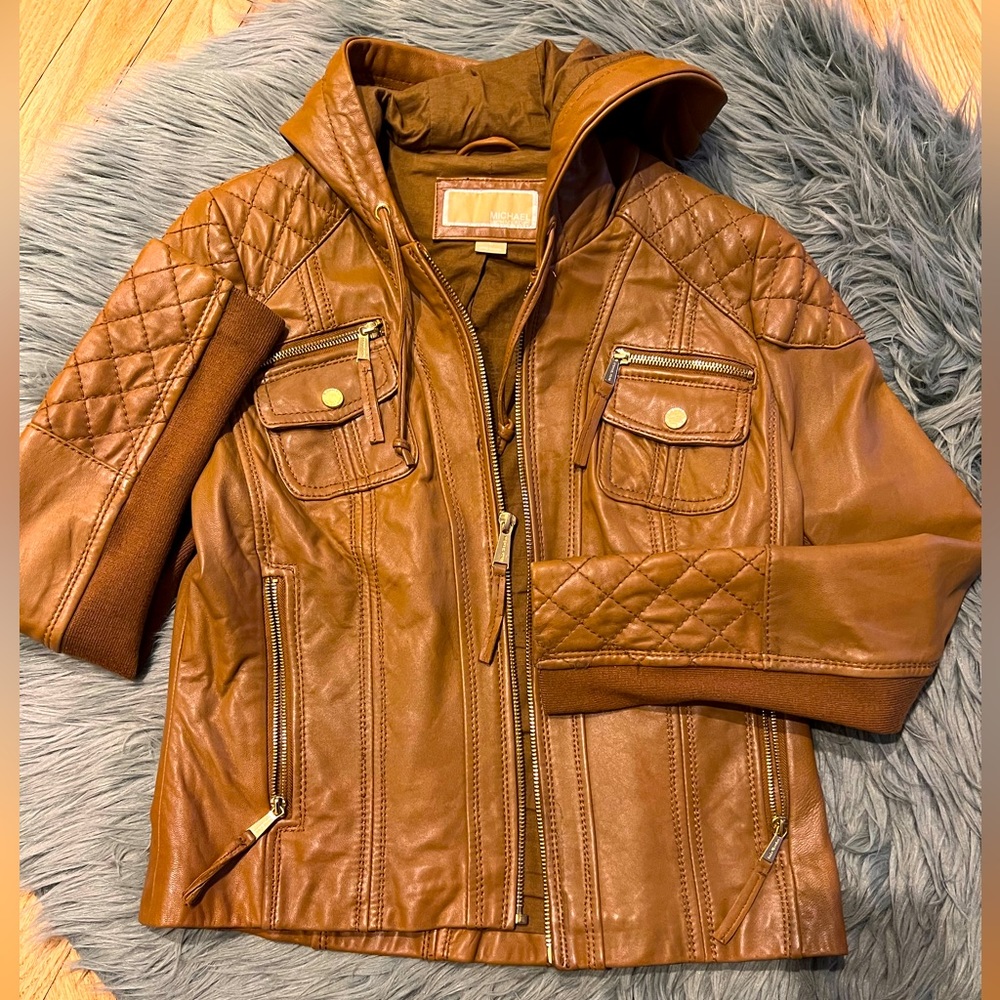 Quilted Leather Jacket